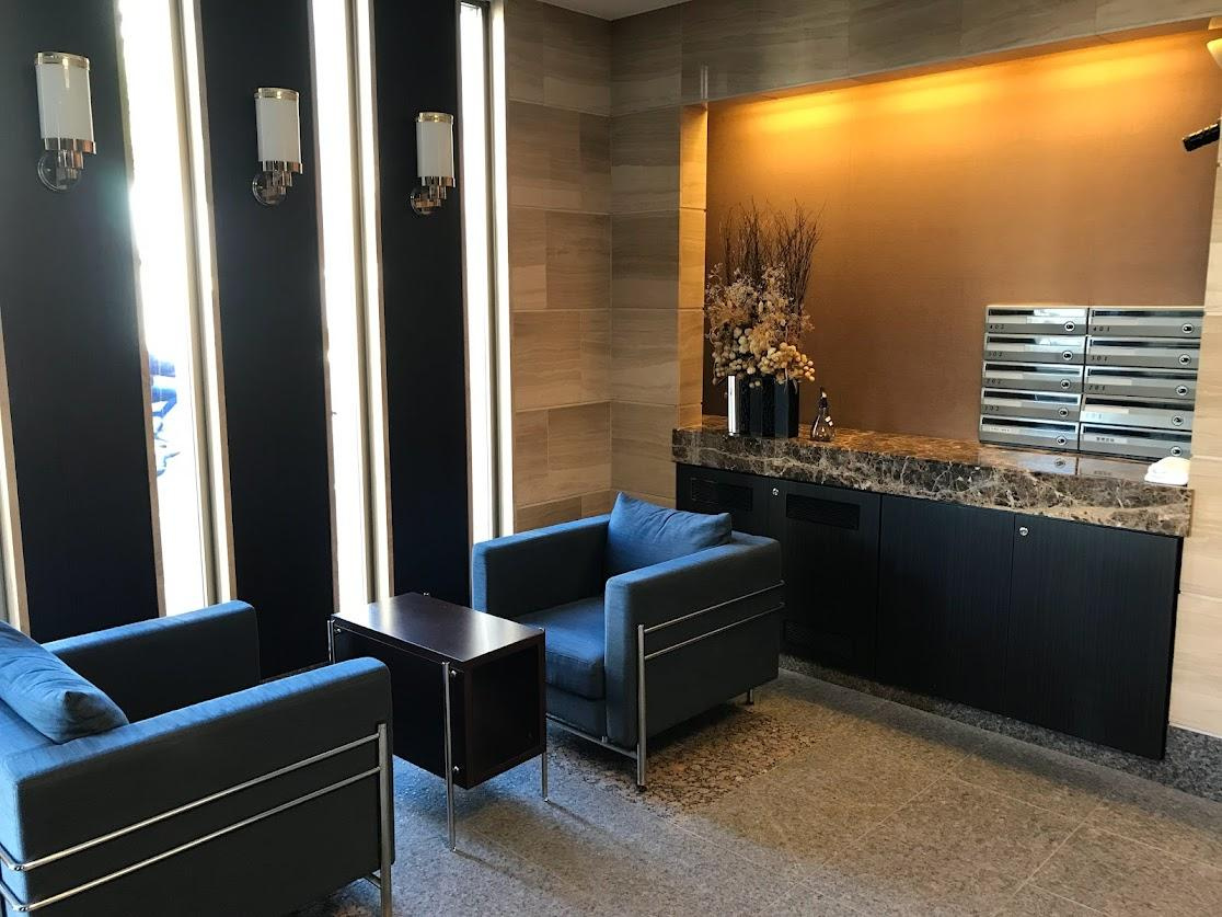 ビ・ウェルMASTERS鷹匠町のロビー