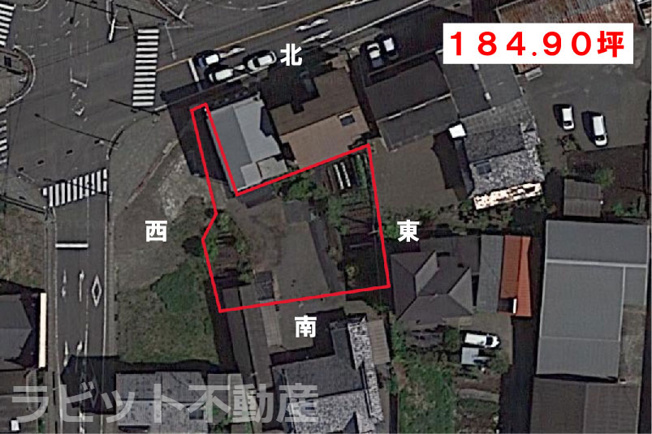 【土地図】 | 売土地：三股町樺山 | 境界はイメージとなります。