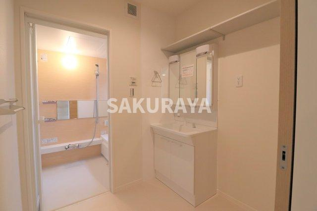 パークコート2の洗面所|2019年撮影。現況と異なることがございます。