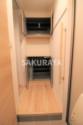 パークコート2の玄関|2019年撮影。現況と異なることがございます。