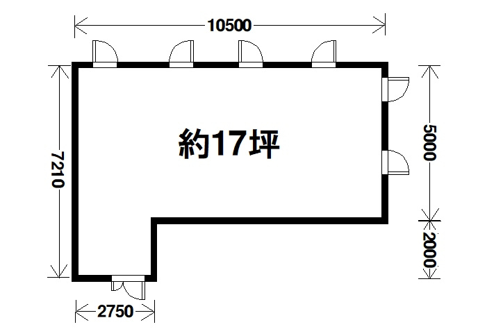 岸田ビルの間取り