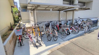 【その他共用部分】 | フジパレス井高野駅南 | 駐輪スペースあります