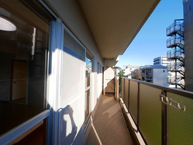 藤和奈良ハイタウンⅡの展望|日当たりも良好です。