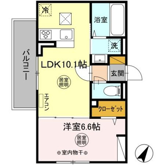 【間取り】 | コモドコーポ前原