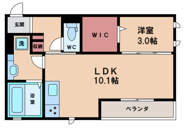 【間取り】 | プランドール・T1