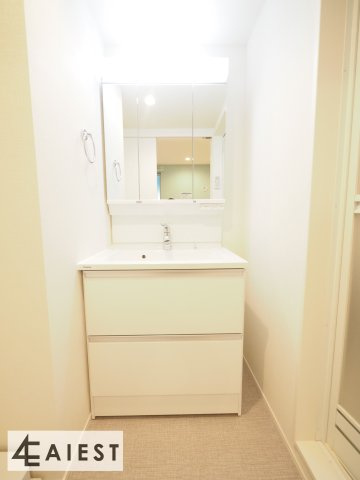 Maison庄内通の洗面所