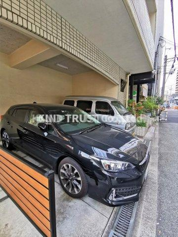 中崎西ハイツの駐車場|駐車場です
