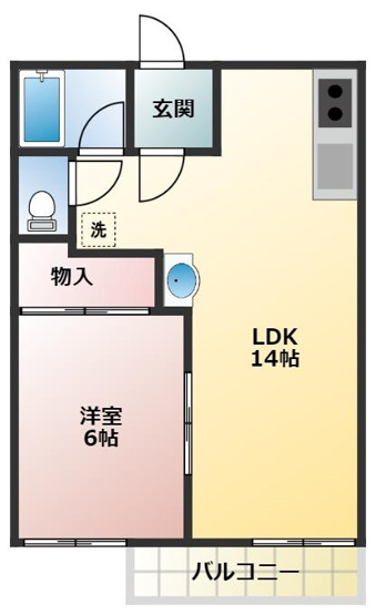 【間取り】 | ユトリロ芦原駅