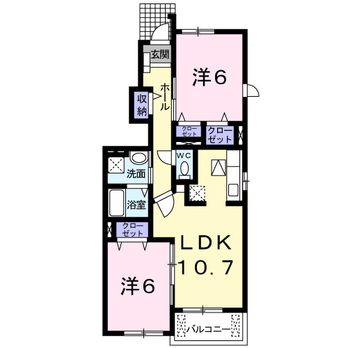 【間取り】 | ブルック　菅池