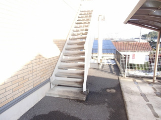 二階への階段！
