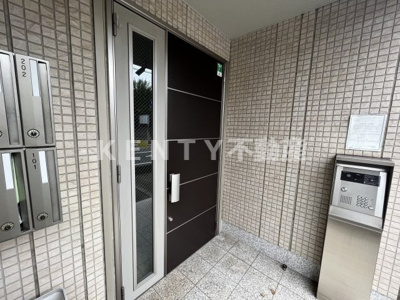 【エントランス】 | ソレーユ　Ⅱ | 清潔なエントランスです