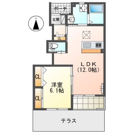 【間取り】 | ラ・スプリーム