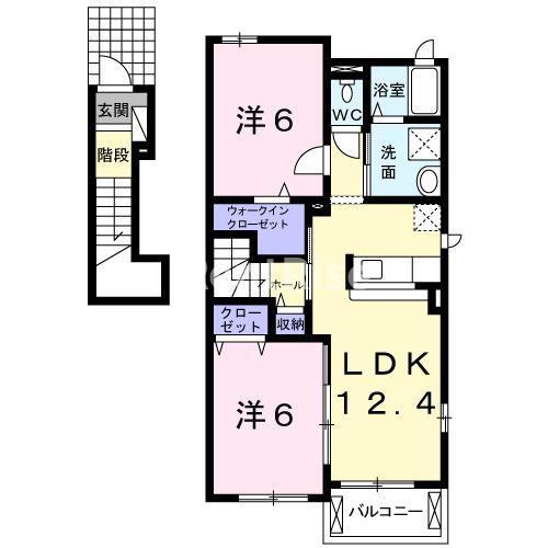 サニーテラス・アイの間取り|間取図