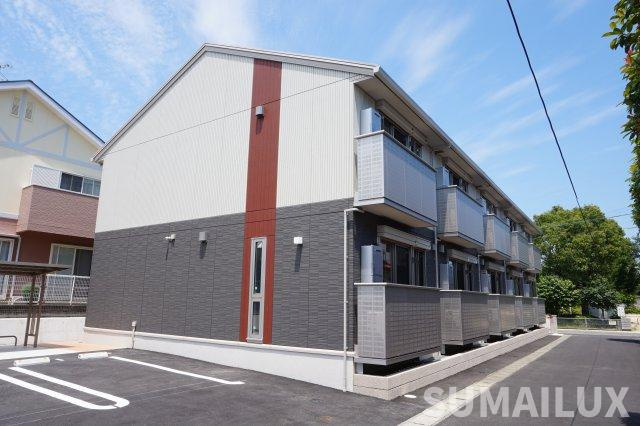 熊本市南区御幸笛田５丁目のアパートの外観