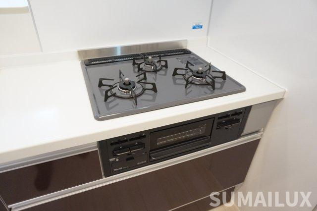 熊本市南区御幸笛田５丁目のアパートのキッチン