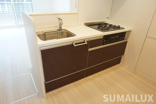 熊本市南区御幸笛田５丁目のアパートのキッチン