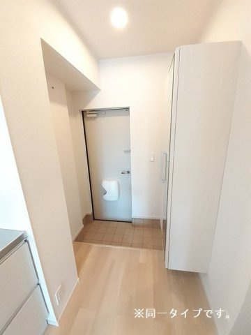 レジデンスまひるの玄関|落ち着いた玄関です
