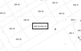【土地図】 | 大字小野田（松浜）77坪・土地 | 残り2区画です。