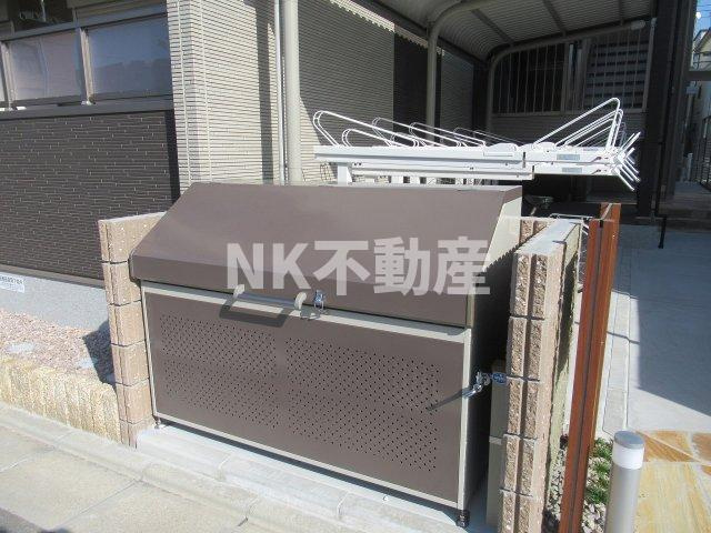 【その他】 | カーサ・オストロ（八戸ノ里賃貸） | ゴミ置き場です