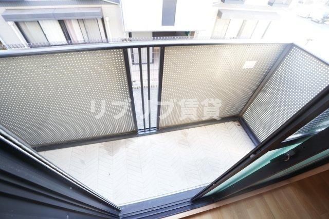 イーストサンハイムのバルコニー