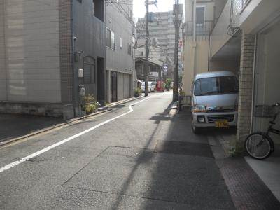 サンロイヤル五条の地図|前面道路