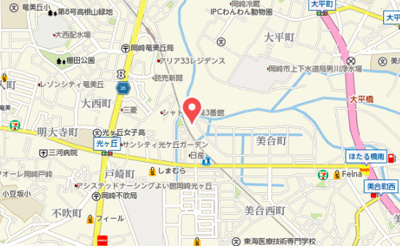 【地図】 | シャトー岡崎II番館