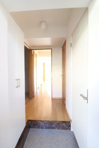グリーンテラスの玄関|※現況優先となります。