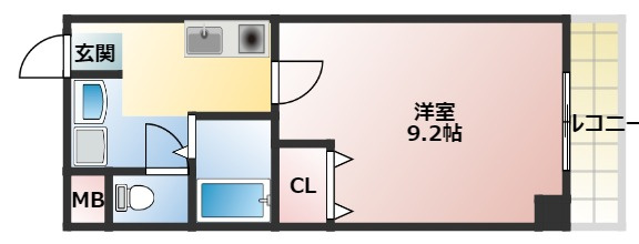 メゾンKAGURAの間取り