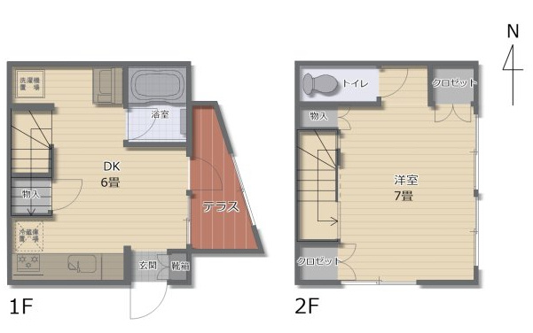 ネーデル北園の間取り