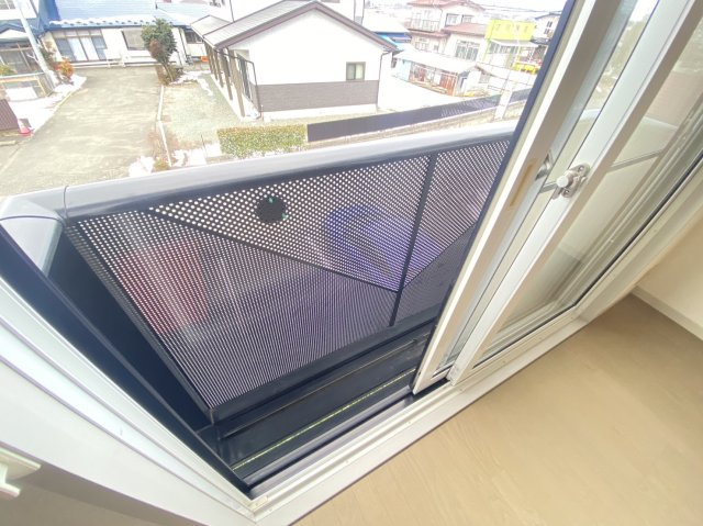 ボナール上川のバルコニー