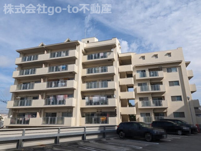 【外観】 | コーポ西明石6 | ６階建2階部分の3DK！陽当り・通風良好♪