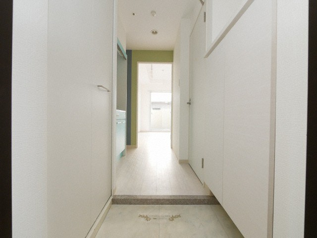 大阪市浪速区日本橋３丁目の賃貸マンションの玄関