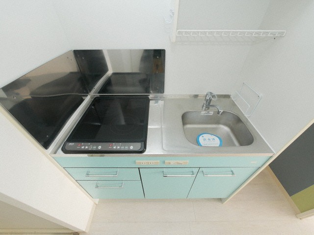 大阪市浪速区日本橋３丁目の賃貸マンションのキッチン