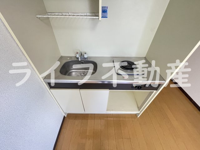 M’ｓ長瀬のキッチン|コンパクトなキッチンで掃除もラクラク