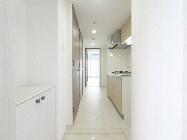 グランカーサ天王寺EASTの玄関