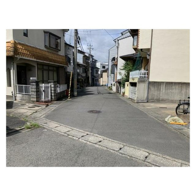 【前面道路含む現地写真】 | 嵯峨野芝野町　売土地（建築条件付無）