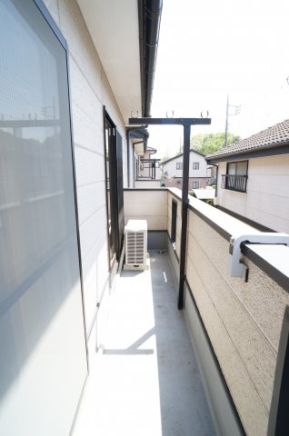 ウララ松ヶ丘のバルコニー