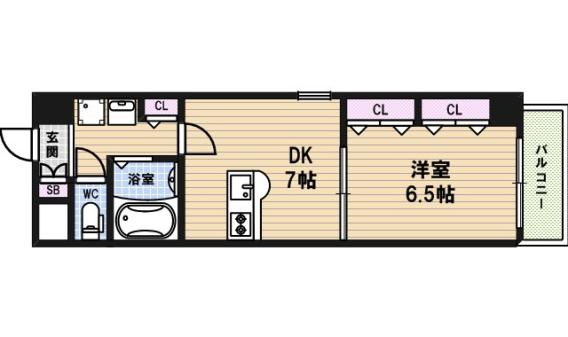 【間取り】 | Br.天満橋
