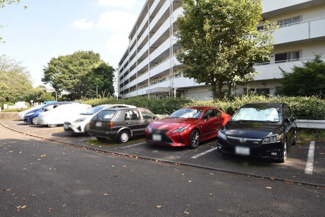 【駐車場】 | マンションの駐車場スペース。空きの有無や駐車料金、サイズ規定などについては、改めてお問い合わせください。～即日のご見学可能～　お問合せはお気軽にどうぞ。