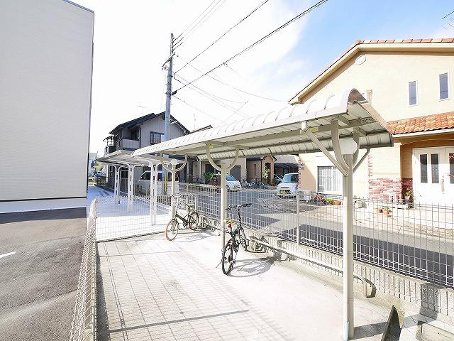 フォレスティアのその他共用部分|駐輪場です