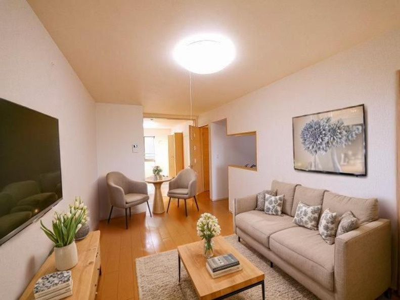 フォレスティアの居間・リビング|CGで家具等を配置したもので家具等は含まれません