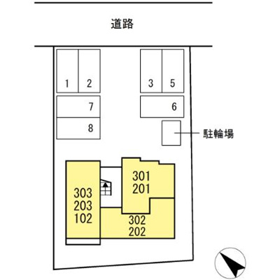 【区画図】 | アトールテラス柱