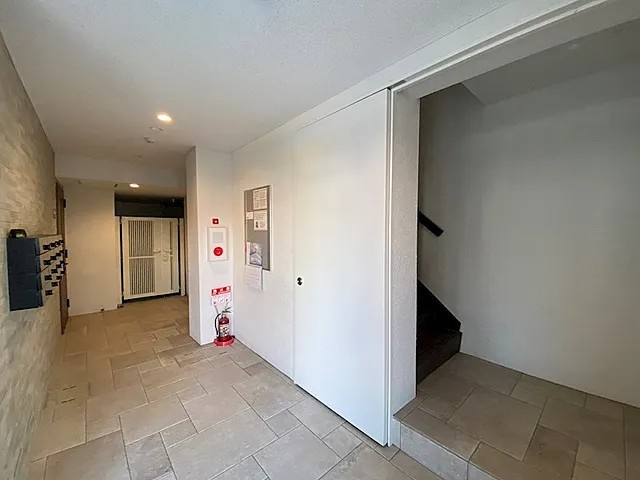 芦屋リバーウエストマンションのロビー