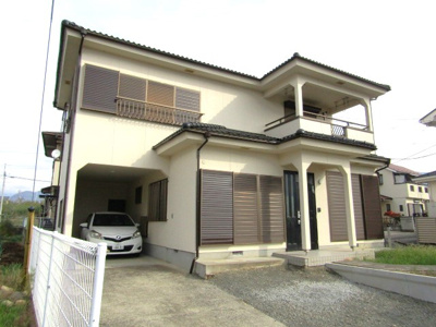 【外観】 | 【再生住宅】山梨市東後屋敷 | 外観は落ち着いています