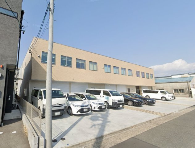油屋町倉庫付き事務所の外観
