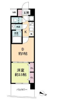 【間取り】 | セレニテ神戸ミラクノール