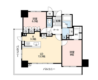 【間取り】 | BELISTA神戸旧居留地