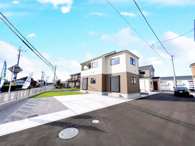 伊勢崎市長沼町４期　新築住宅C号棟の外観