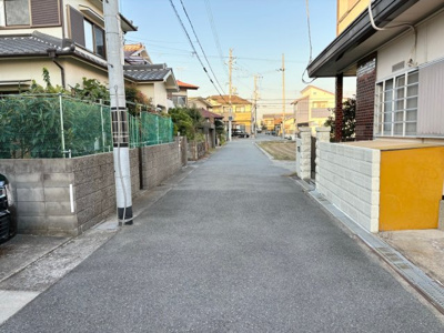 【前面道路含む現地写真】 | 明石市大久保町森田　中古戸建 | 閑静な住宅街！！