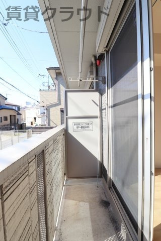 ベルカーサのバルコニー|陽当たり良好なバルコニーです
